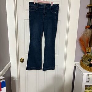 Torrid Dark Blue Flare Jeans